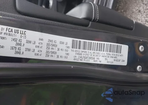 2015 Jeep Grand Cherokee Limited из США, поврежденный, VIN 1C4RJFBG0FC905508